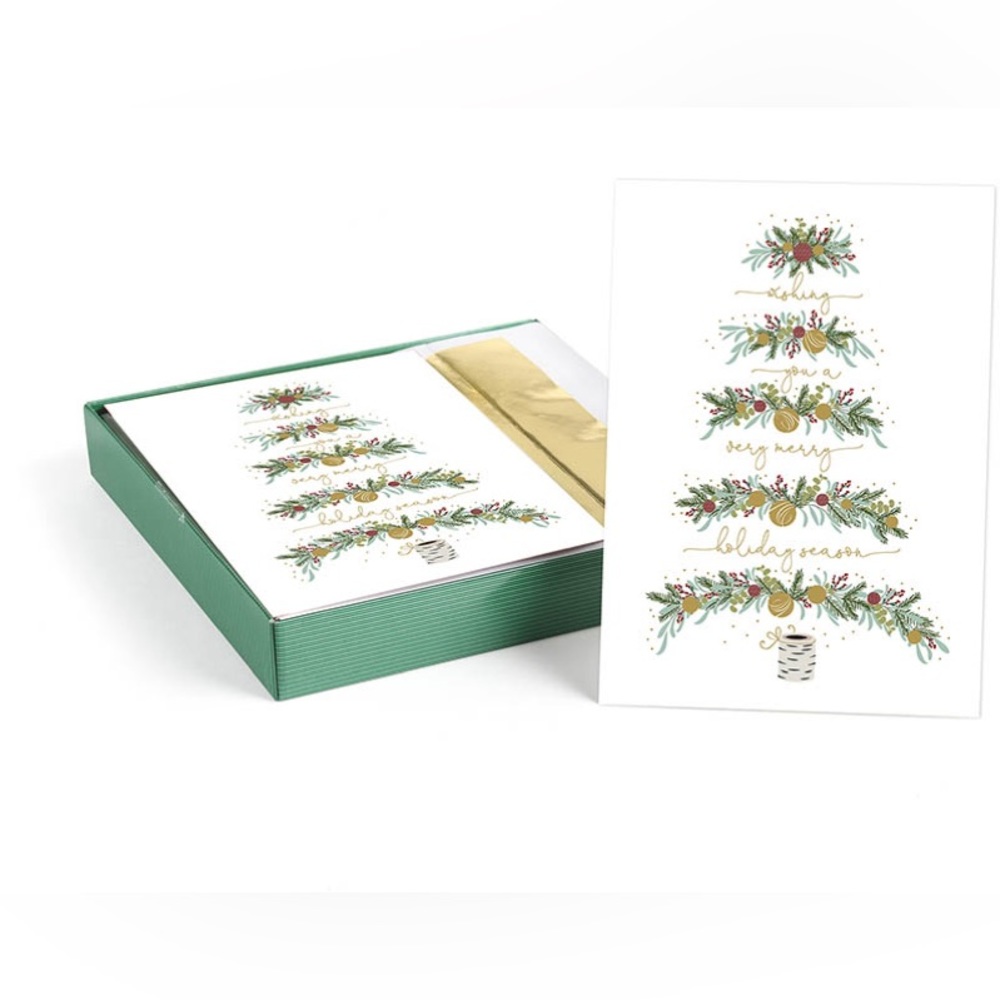 Between The Branches 
Pre-Printed Boxed Holiday Greeting Cards